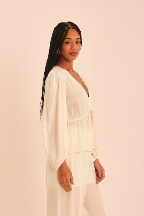 Blusa Maquinetado Persa Off - foto 5