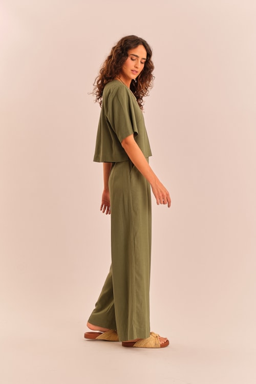 Blusa Maresias Verde Musgo - foto 3