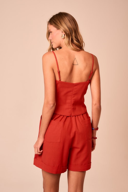 Blusa Maritima Vermelho - foto 2