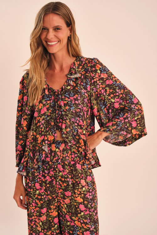 Blusa Mg Liberty Nomade Estampado - foto 1