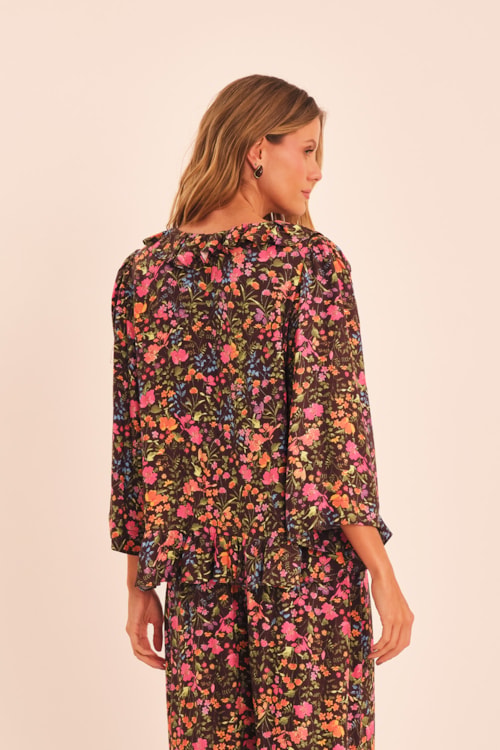 Blusa Mg Liberty Nomade Estampado - foto 4
