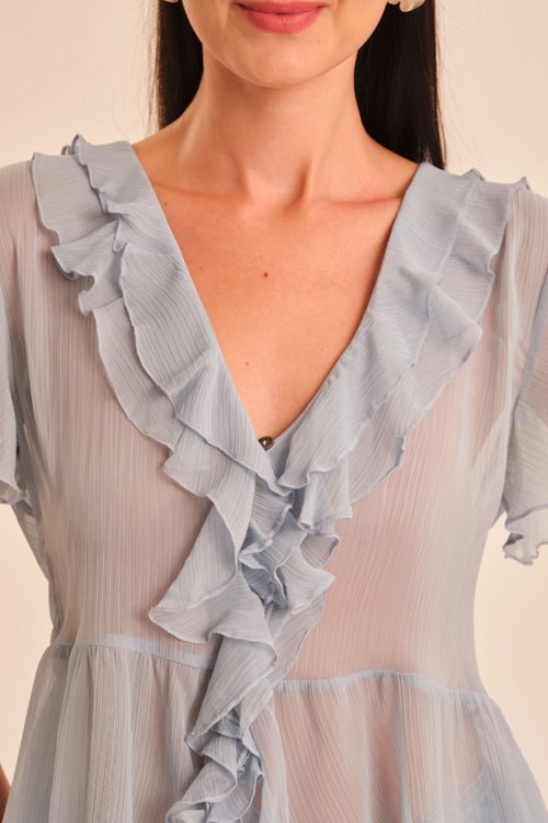 Blusa Mg Medina Azul Majorelle - foto 2