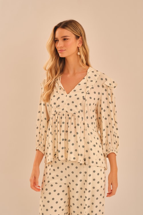 Blusa Mini Solaris Estampado - foto 4