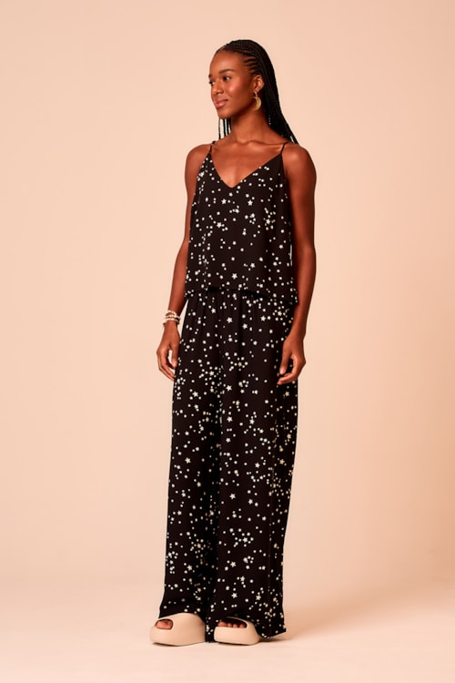 Blusa Noite Estrelada Estampado - foto 2
