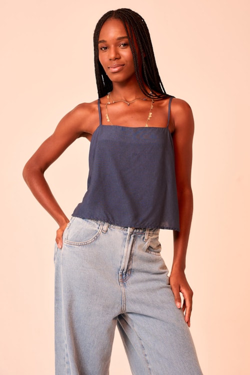 Blusa Poesia Estampado - foto 1