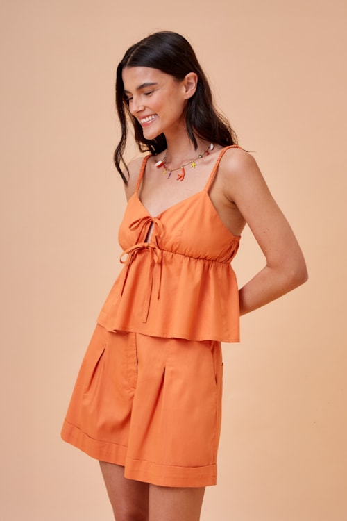 Blusa Porto Laranja - foto 2
