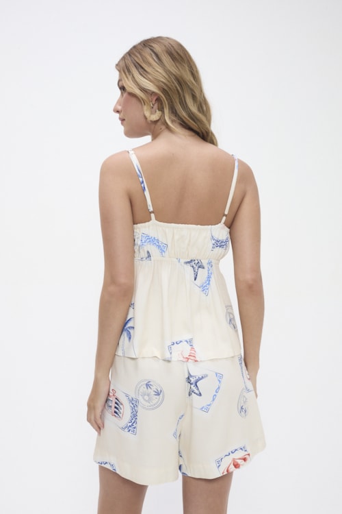Blusa Postal Estampado - foto 3