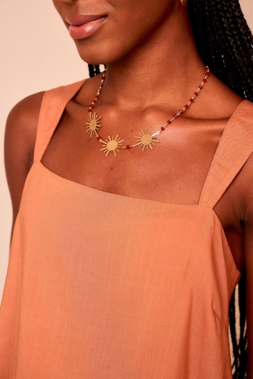 Blusa Refugio Marrom - foto 3