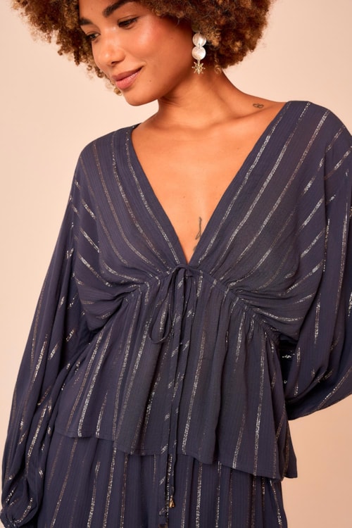 Blusa Respiro Azul - foto 4