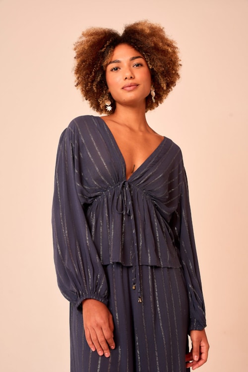 Blusa Respiro Azul - foto 1