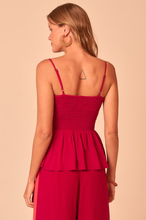 Blusa Ruby Carmim - foto 2