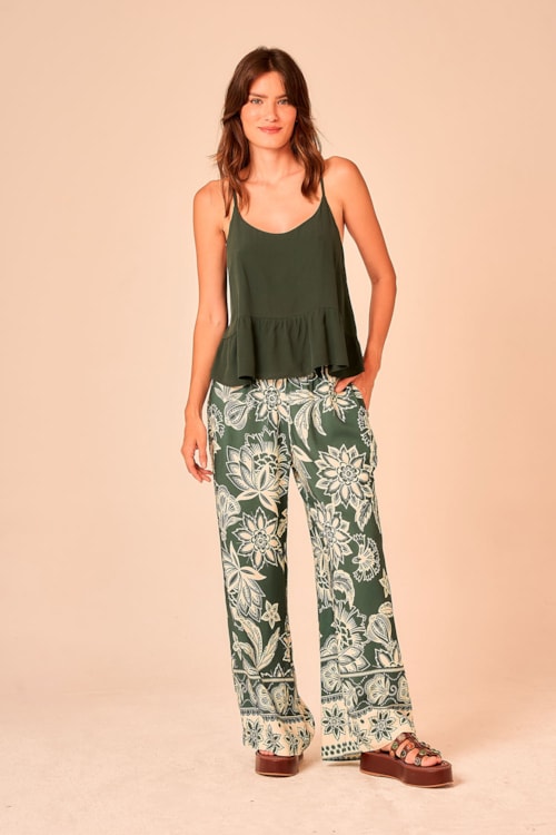 Blusa Savana Verde Selva - foto 2