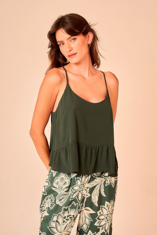 Blusa Savana Verde Selva - foto 3