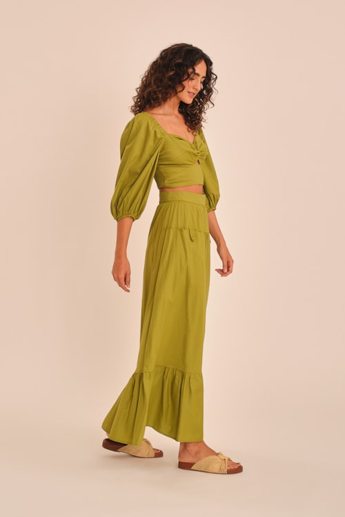 Blusa Sereno Verde Palmeira - foto 3