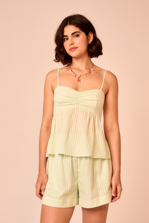 Blusa Shanti Verde Mint - foto 1