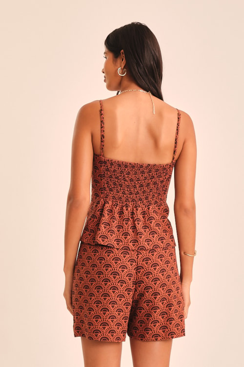 Blusa Sol Do Deserto Estampado - foto 3