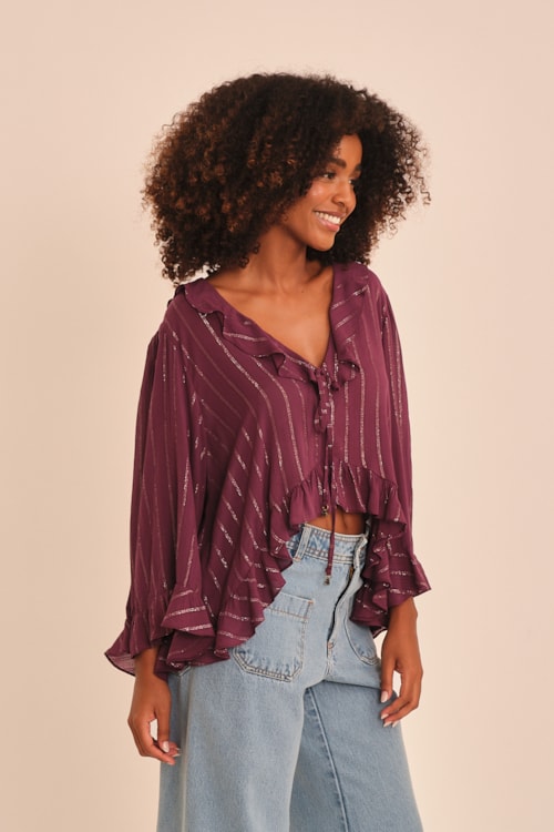 Blusa Soul Roxo Lavanda - foto 6