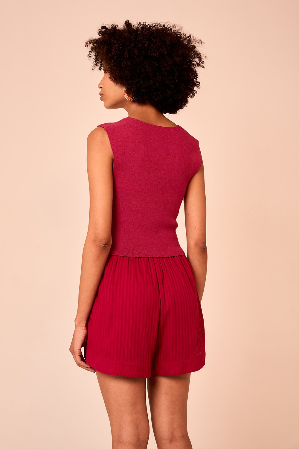 Blusa Tricot Belle Ameixa