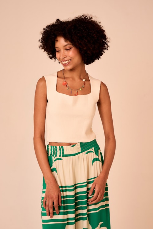 Blusa Tricot Belle Off - foto 1
