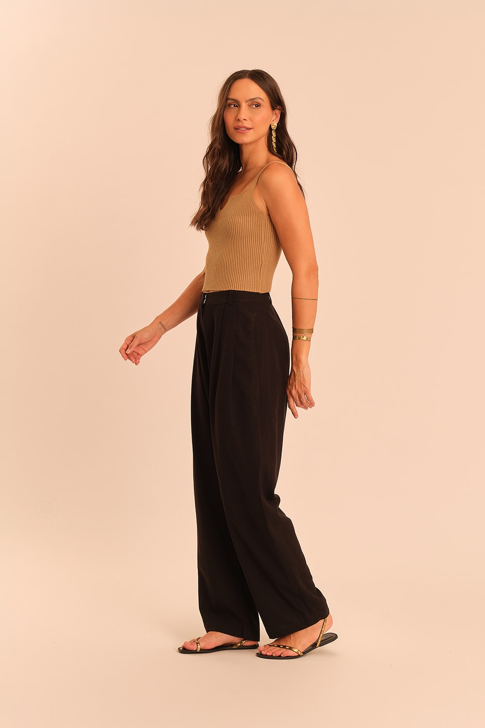 Blusa Tricot Lure Bege Natural