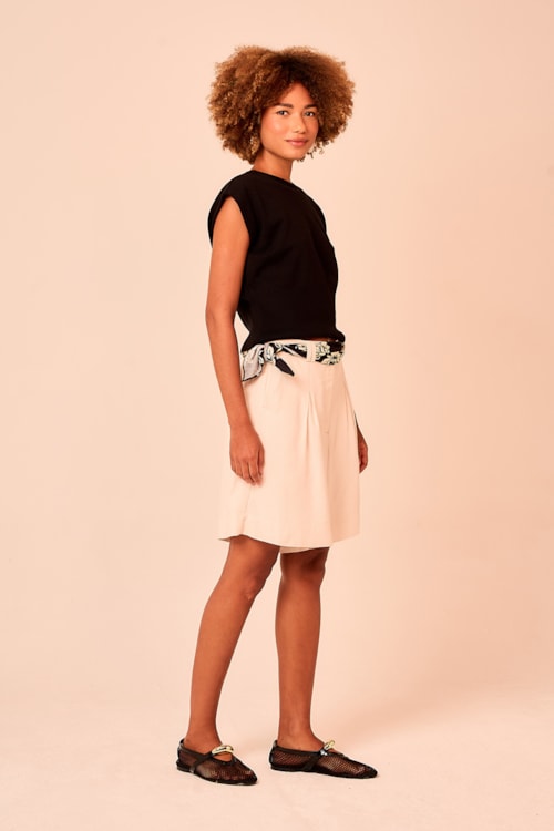 Blusa Tricot Muscle T Preto - foto 2