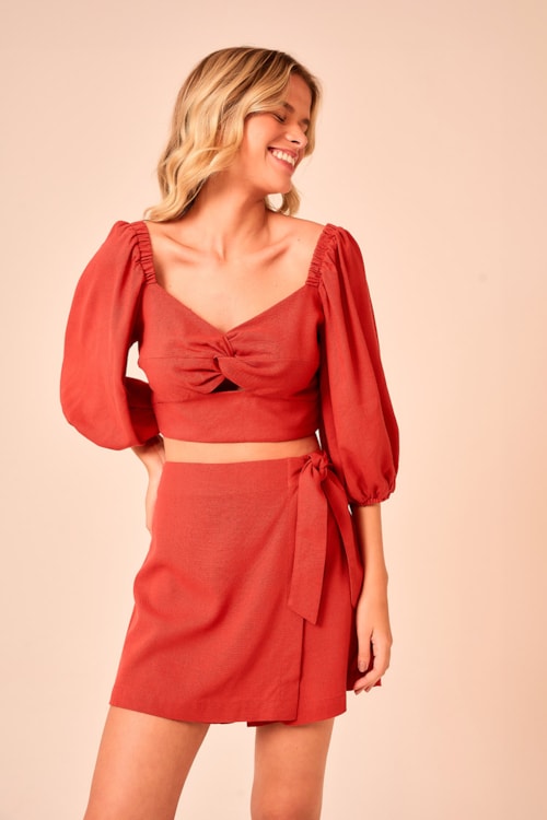 Blusa Trilha Laranja - foto 4