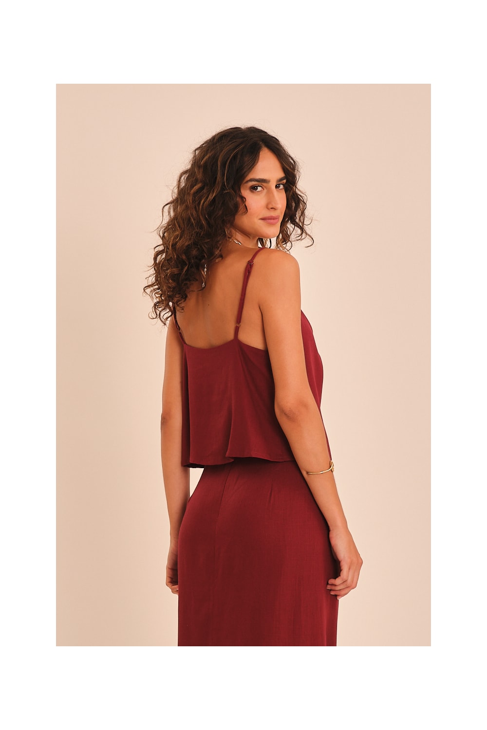 Blusa Tropic Vinho Tamara
