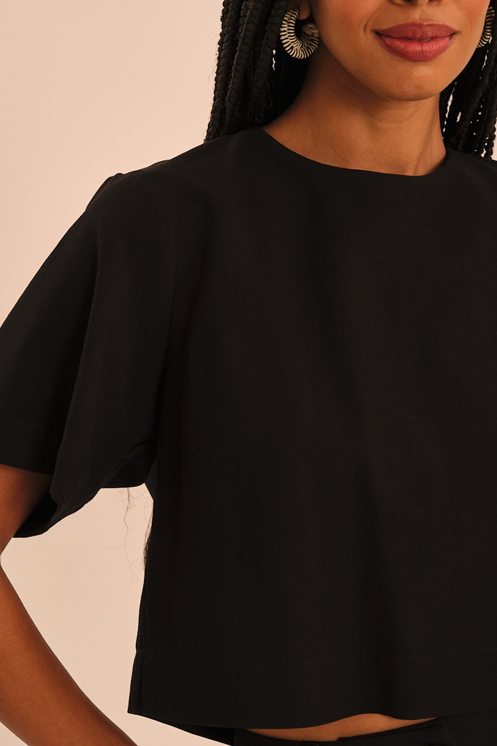 Blusa Utilitaria Preto