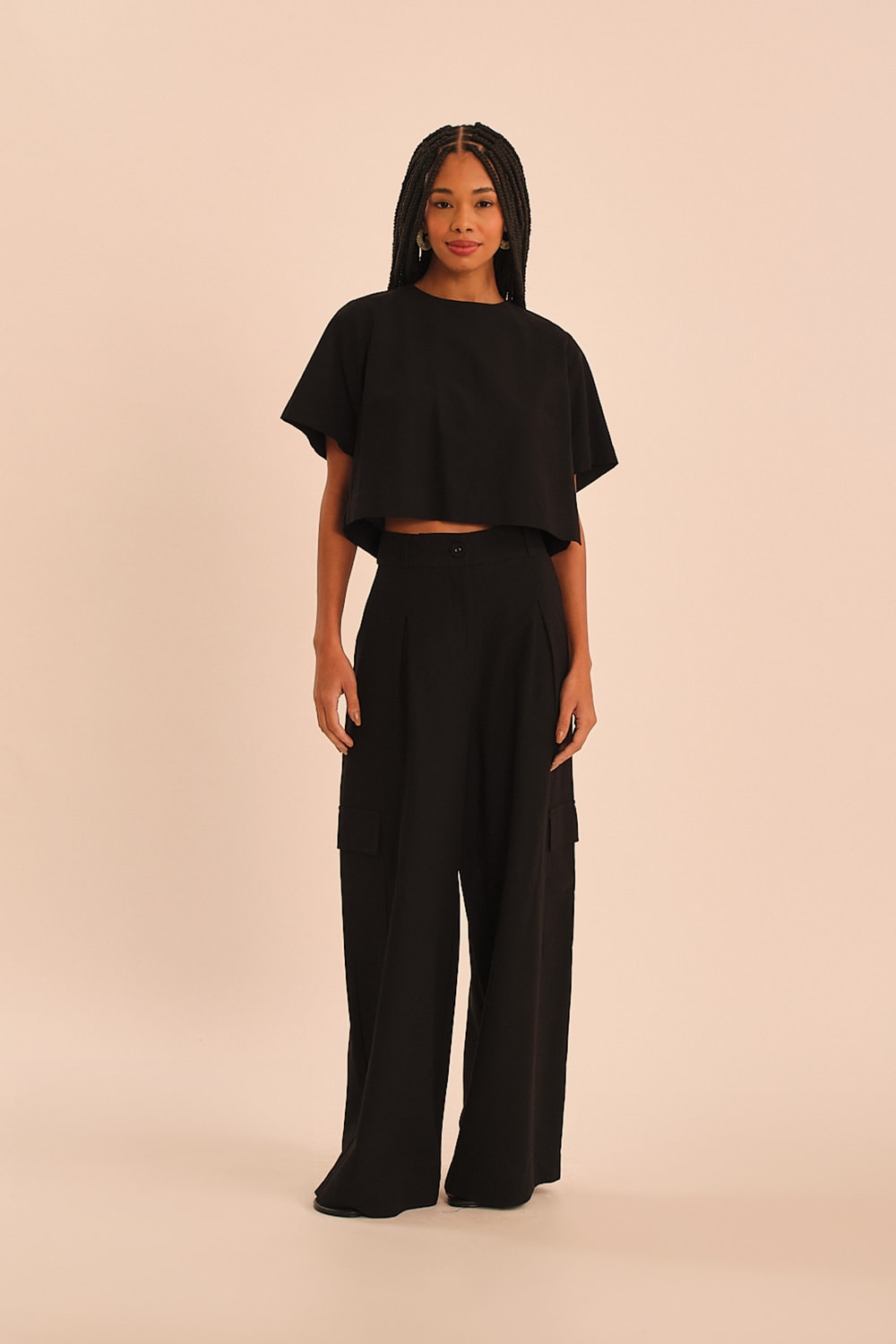 Blusa Utilitaria Preto