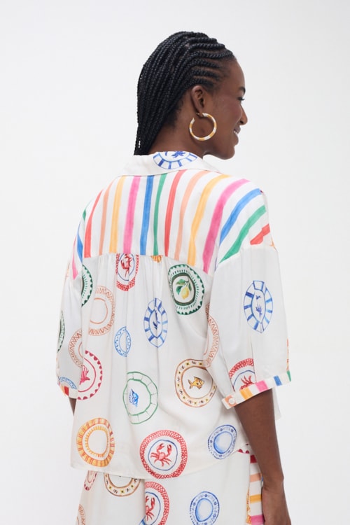 Blusa Verano Estampado - foto 4