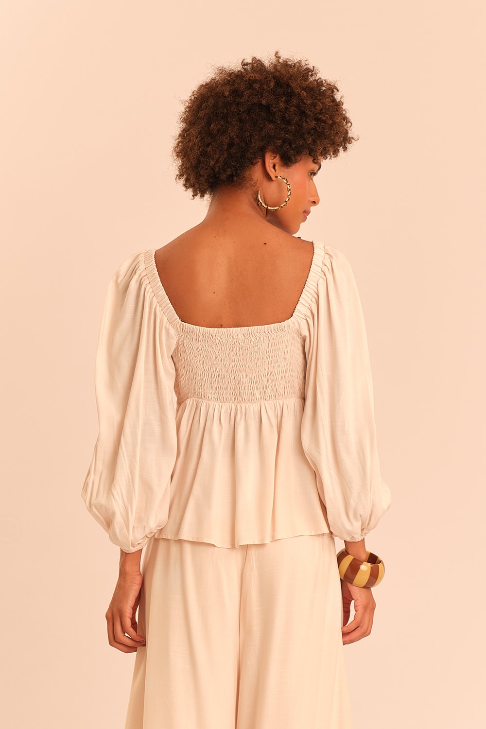 Blusa Viscose Dunas Off