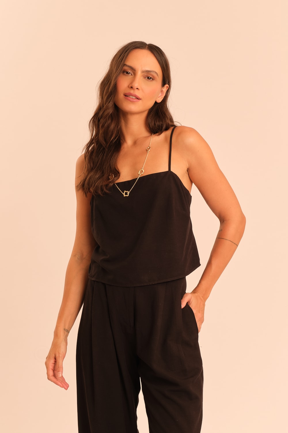 Blusa Viscose Nilo Preto