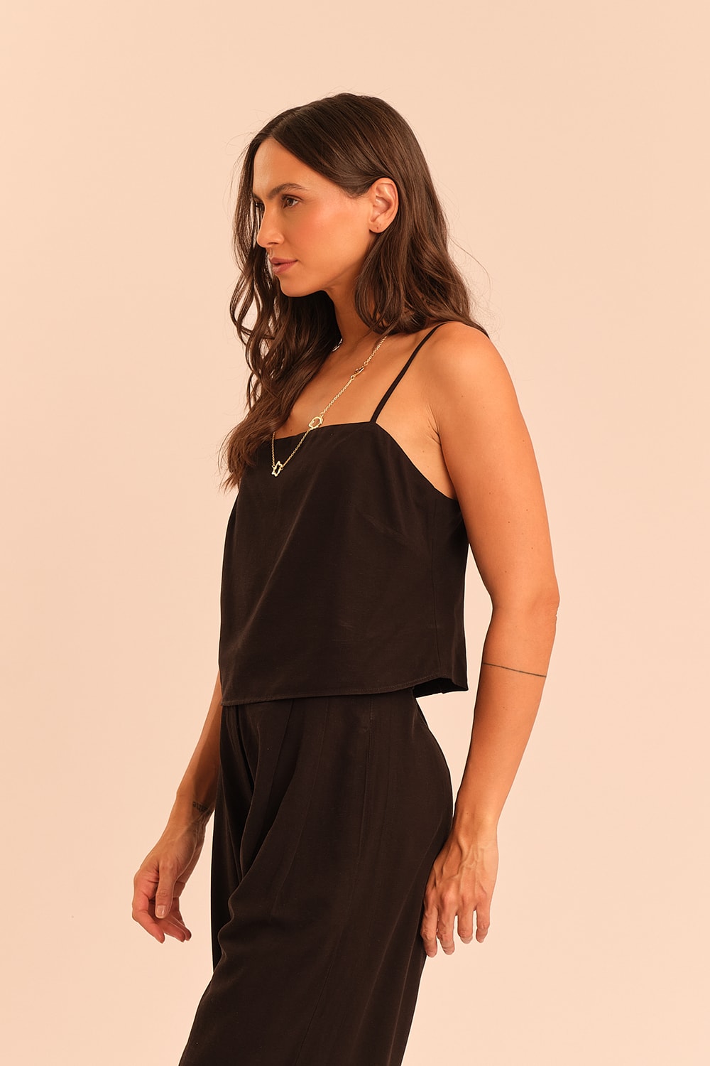 Blusa Viscose Nilo Preto