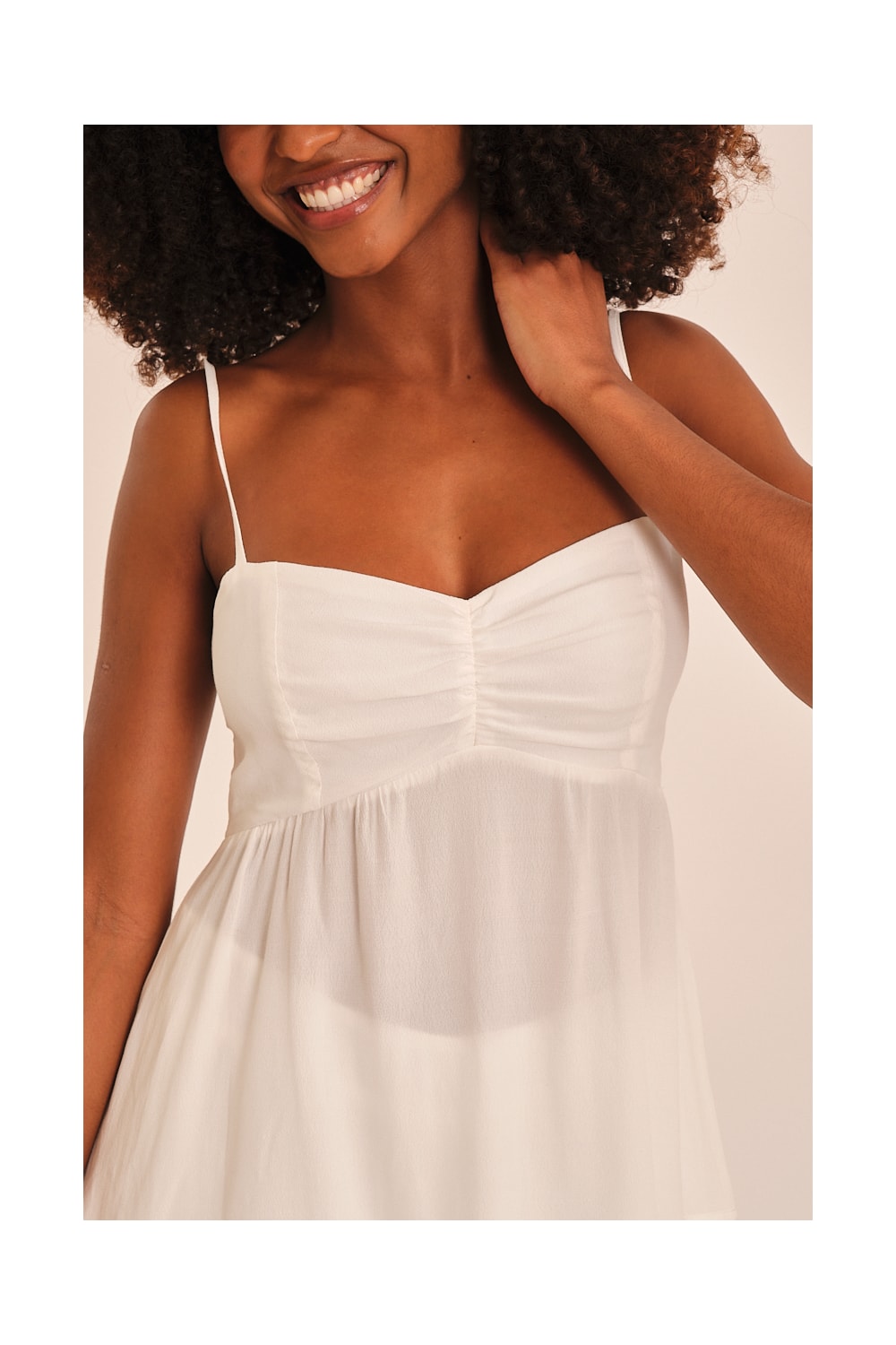 Blusa Viscose Peach Off