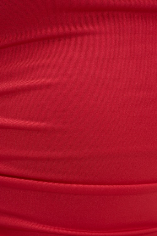 Body Franzido Vermelho Fogo - foto 6