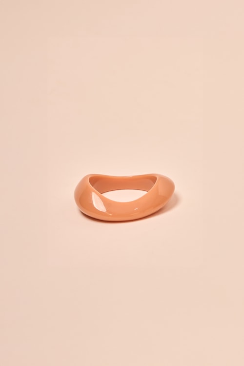 Bracelete Resina Color Areia - foto 2