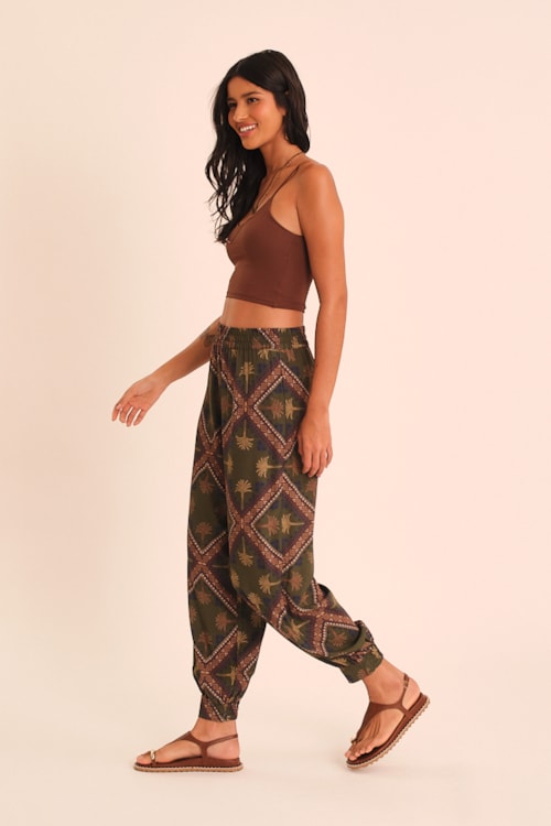 Calca Aladin Zellige Estampado - foto 4