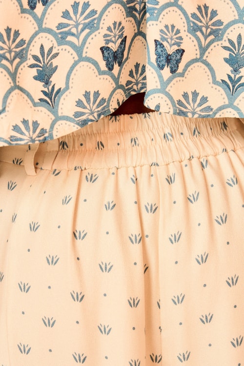 Calca Boho Blue Estampado - foto 5