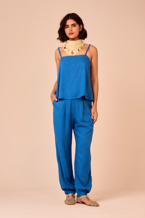 Calca Celeste Azul - foto 1