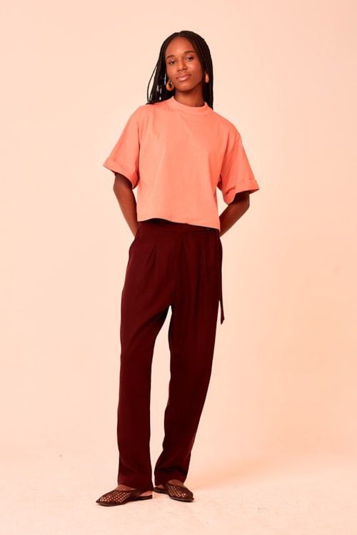 Calça Cerejeira Marrom Cacau - foto 1