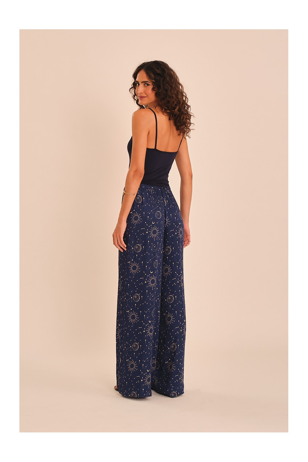 Calca Ceu Indigo Estampado