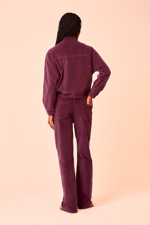 Calca Cotele Classic Roxo Berinjela - foto 3
