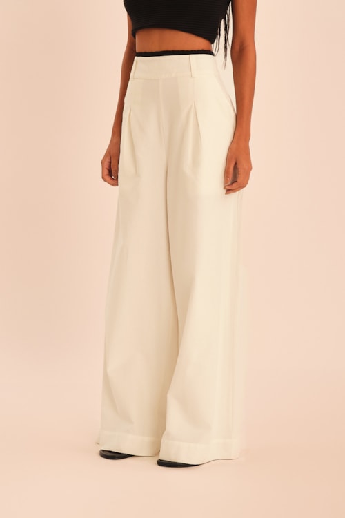 Calca Cotton Detalhe Off - foto 3