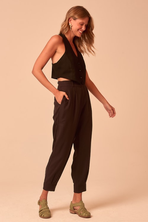 Calça Essencial Black Preto - foto 2