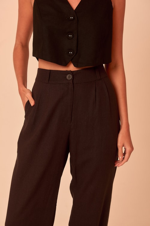 Calça Essencial Black Preto - foto 4