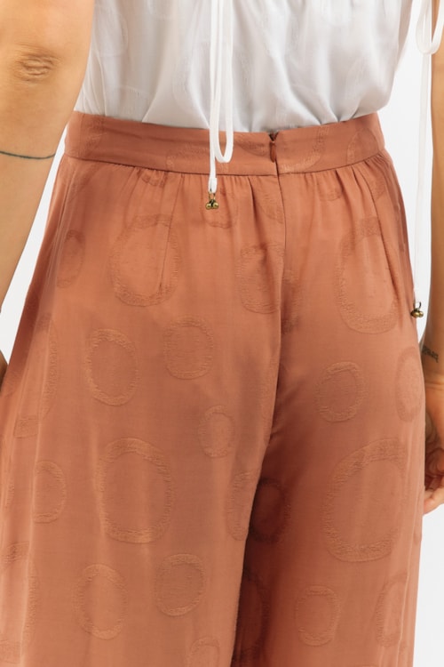Calca Jacquard Sopro Caramelo - foto 5