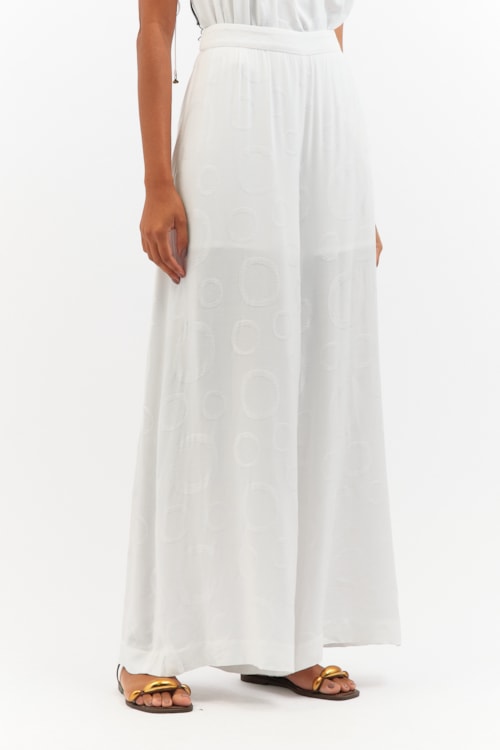 Calça Jacquard Sopro Off - foto 3
