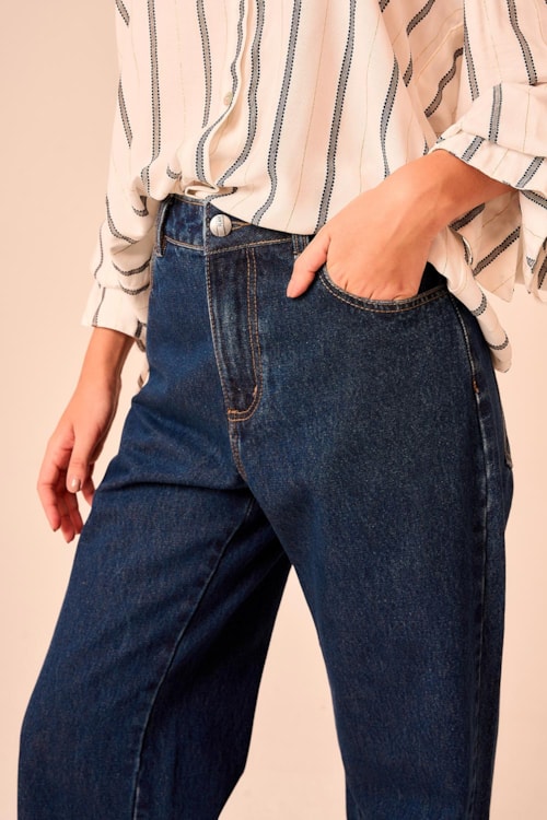 Calca Jeans Basic Jeans - foto 2