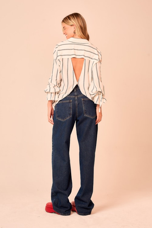 Calca Jeans Basic Jeans - foto 4