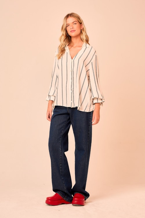 Calca Jeans Basic Jeans - foto 1